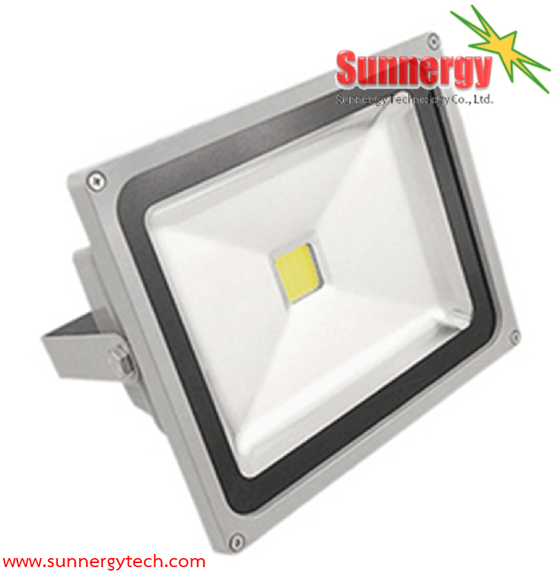 Solar Flood Light 12V 50W รุ่น STCLF-LVFCOB50W