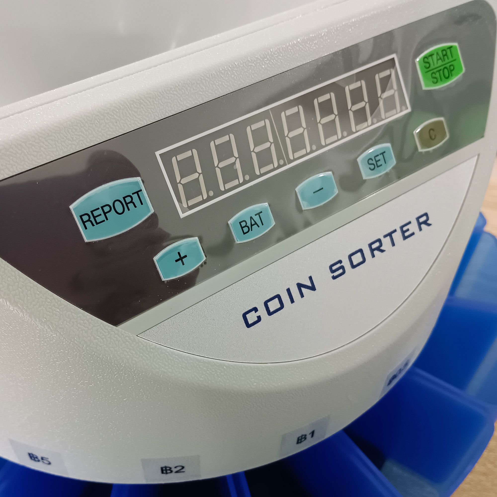เครื่องนับเหรียญ Coun counter, Coin sorter PHET EC-50