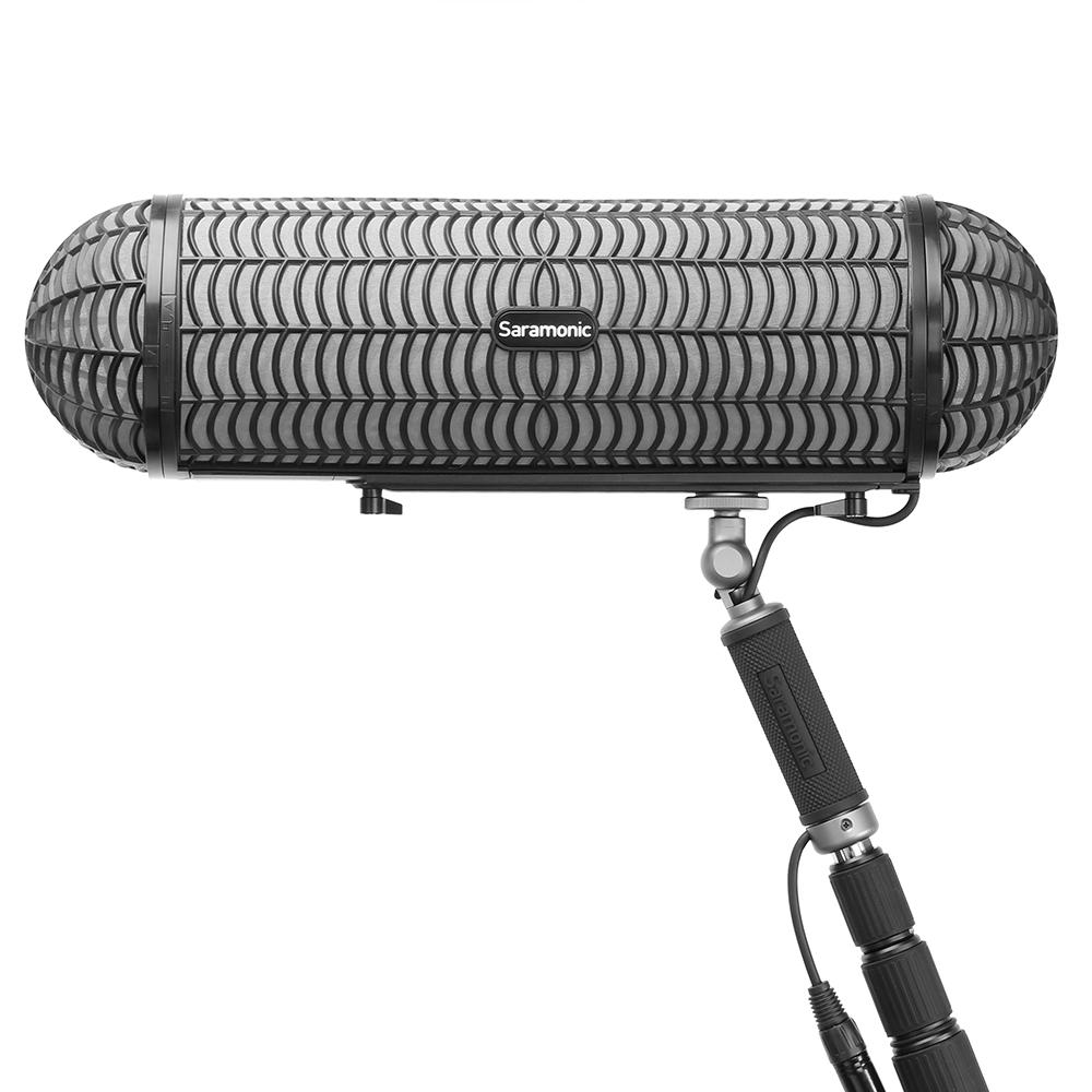 Saramonic VWS Professional Windsheild & Suspension System (Zeppelin/Blimp) for Shotgun & Pencil Microphones