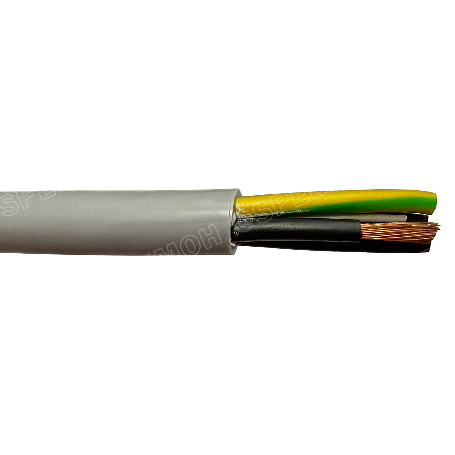 [ 1 เมตร ] 4C x 6.0 sq.mm สาย YSLY-JZ YSLY-OZ สายไฟ YSLY-JZ สาย YSLY-OZ Multicore flexible cable สายคอนโทล สายไฟโรงงาน สายคอนโทรล JZ สายไฟคอนโทรล YSLY-JZ สเปคเหมือนกันกับ OPVC-JZ,OPVC-OZ, JZ-500, OLFLEX CLASSIC 110, FLEX-JZ สายคอนโทรลหลายคอร์ไม่มีชีลด์