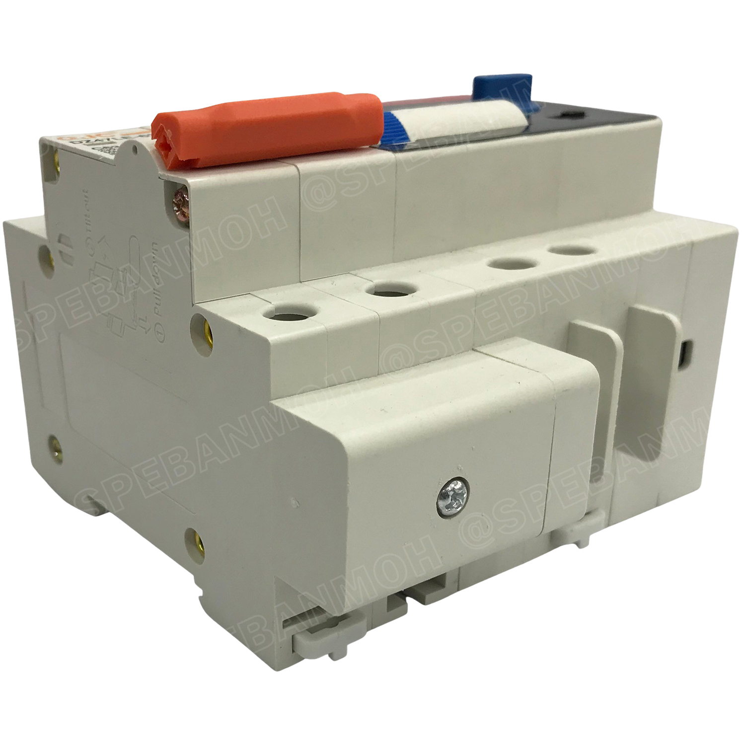 DZ47LE-63 เบรกเกอร์ RCBO 2P 63A 6mA-30mA Circuit Breaker RCBO เบรกเกอร์ กันดูด ป้องกันไฟรั่ว Residual Current Device ป้องกันกระแสเกิน Overload ป้องกันการลัดวงจร Short circuit เบรกเกอร์ตัดไฟ เบรกเกอร์กันดูด ไฟรั่ว เครื่องทำน้ำอุ่น ใกล้น้ำ ไฟรั่ว ไฟช็อต