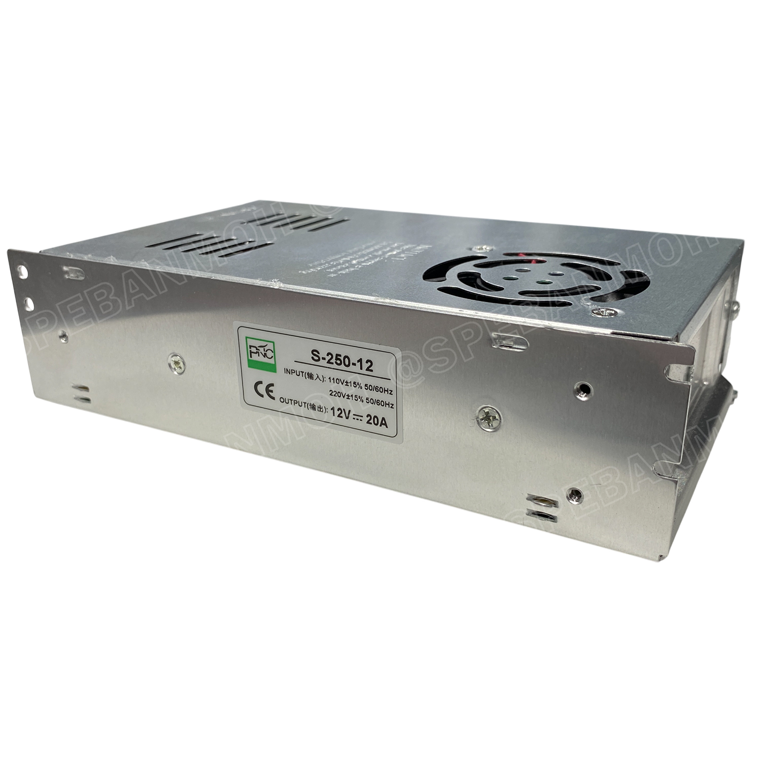 [ 1 ชิ้น ] S-250-12 Switching Power Supply สวิทช์ชิ่ง พาวเวอร์ซัพพลาย 250W 12V 20A Switching Power Supply 12VDC 250วัตต์ แหล่งจ่ายไฟ แบบสวิตชิ่ง 12 โวลต์ ซัพพลายจ่ายไฟ Output 12VDC เพาเวอร์ซัพพลาย โวลต์ ดีซี ตัวแปลงไฟ หม้อแปลง ไฟเข้า 110V / 220V AC to 12V