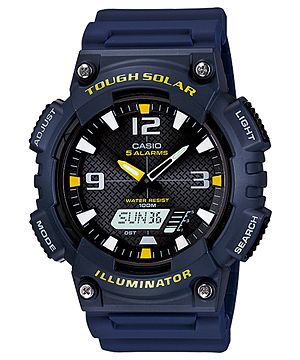 CASIO รุ่น AQ-S810W-2AVDF สีน้ำเงิน BLUE สินค้าของเเท้ รับประกันศูนย์ CMG