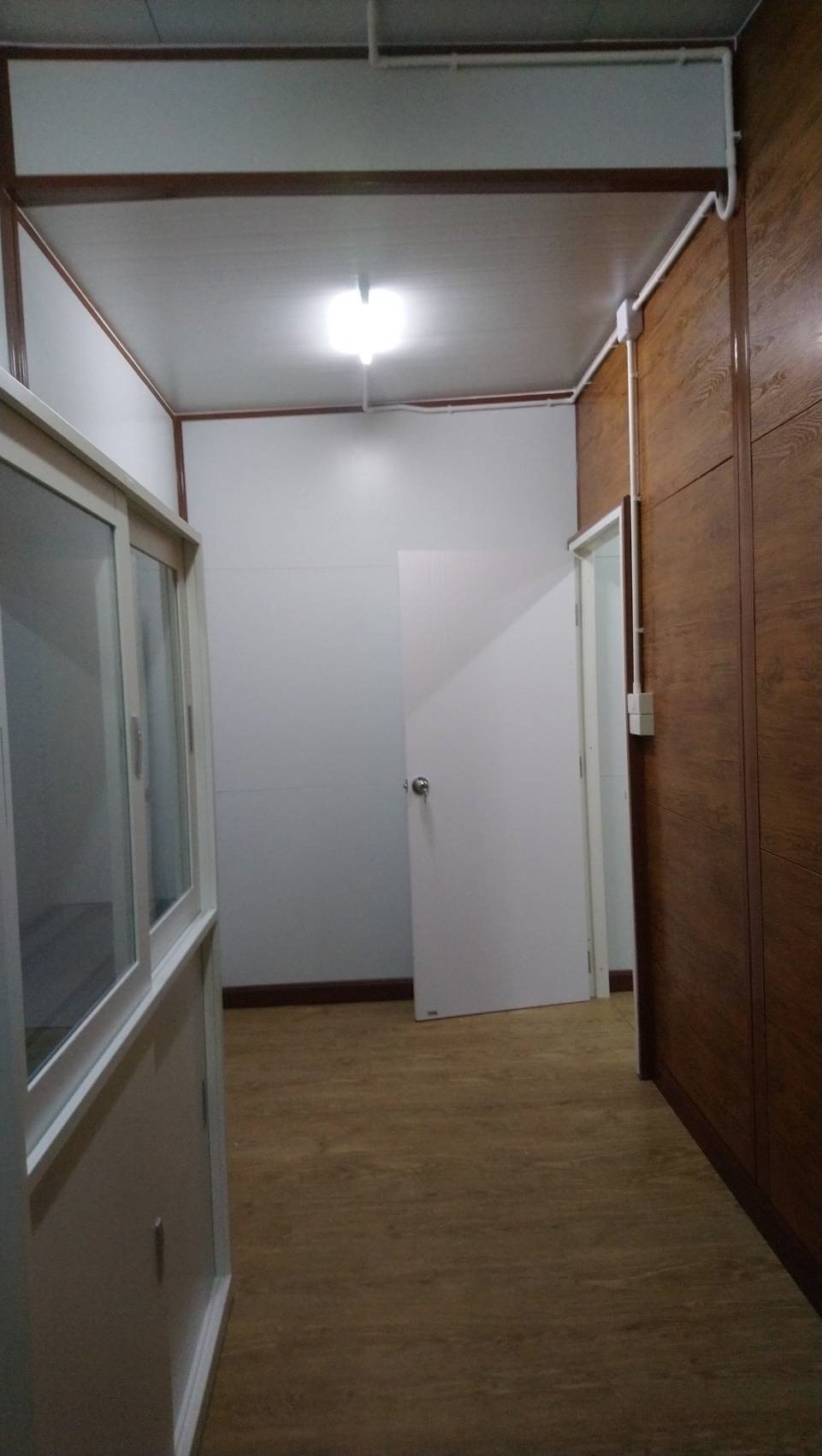 บ้านน็อคดาวน์ ผนังหลังคาepsโฟม 3.40x5.460m.