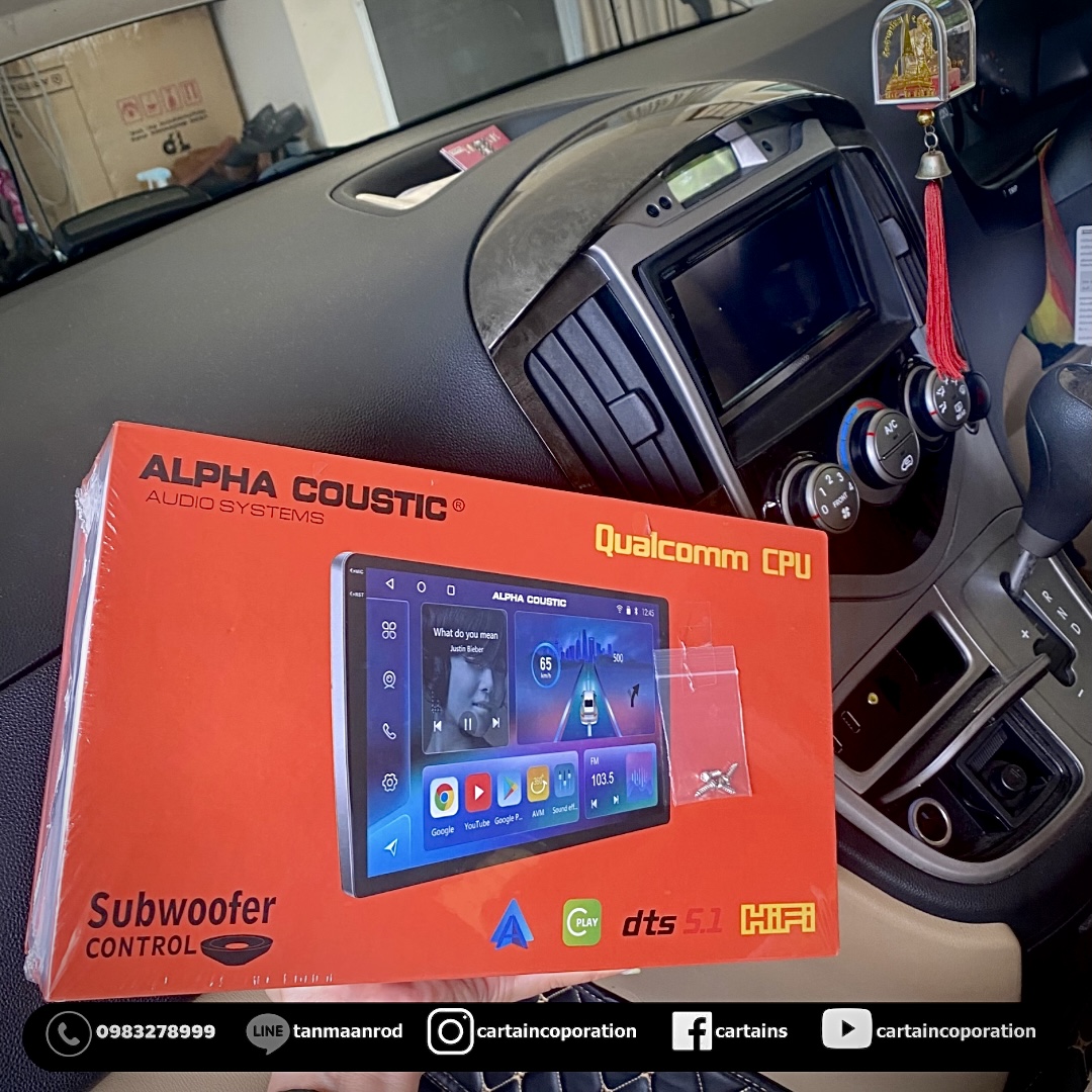 เปลี่ยนจอหน้า จอคอนโซลสูง Hyundai starex ชัดขึ้น ดูหนัง ฟังเพลง ยูทูป ร้องคาราโอเกะ