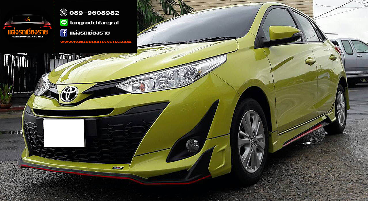 ชุดแต่ง Rider II v.2 Yaris ATIV 5 ประตู