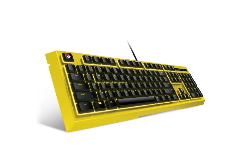 เกมมิ่งคีย์บอร์ด RAZER x Pokémon Pikachu Edition Gaming Keyboard Backlit (Eng Keycap) ของดีน่าสะสม