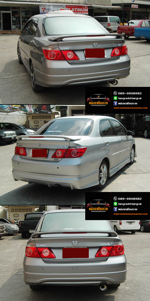 สปอยเลอร์ทรงยกมีไฟ CITY ZX