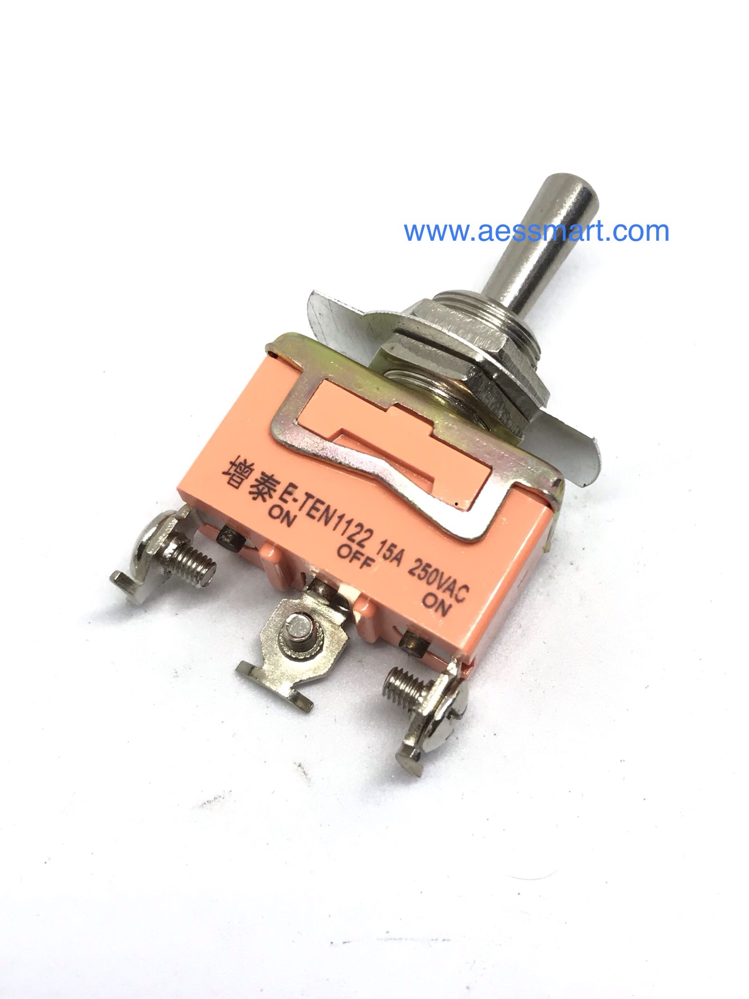 สวิตซ์โยก ON-OFF-ON, 3p,15A/250V (E-TEN1122)