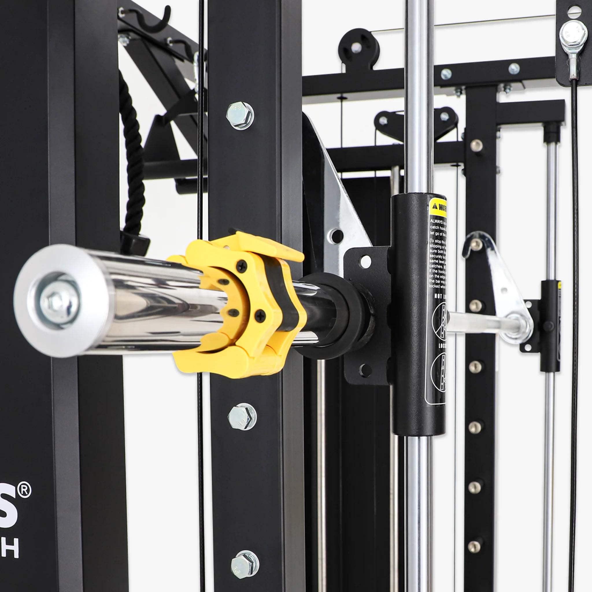 สมิทแมชชีน Altaz 3087B (Iron G20) Smith Machine Altaz 3087B (G20) ม้านั่ง202+แผ่น50kg