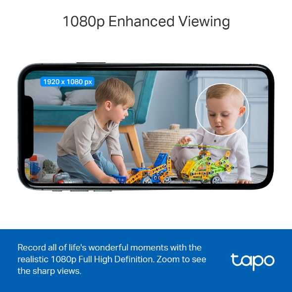 กล้องวงจรปิด TP-Link Tapo C100 Home Security Wi-Fi Camera