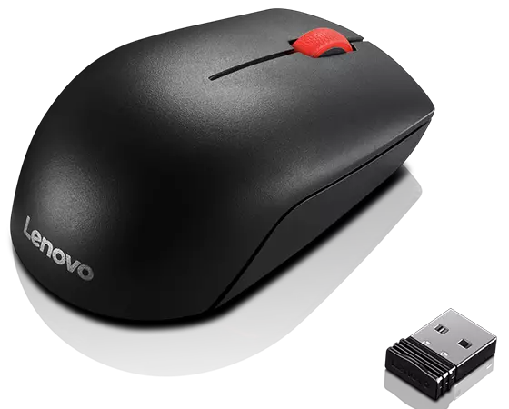 Lenovo Essential Compact Wireless Mouse 2.4 GHz Wireless via Nano USB รับประกันสินค้า 1 ปี