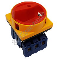D11-40A-3P สวิทช์บิด ON-OFF Change Over Switch สวิทบิด 3P 40A 64X64 Selector Switch สวิทอุตสาหรกรรม สวิทช์เปิดปิด ON/OFF Switch D11