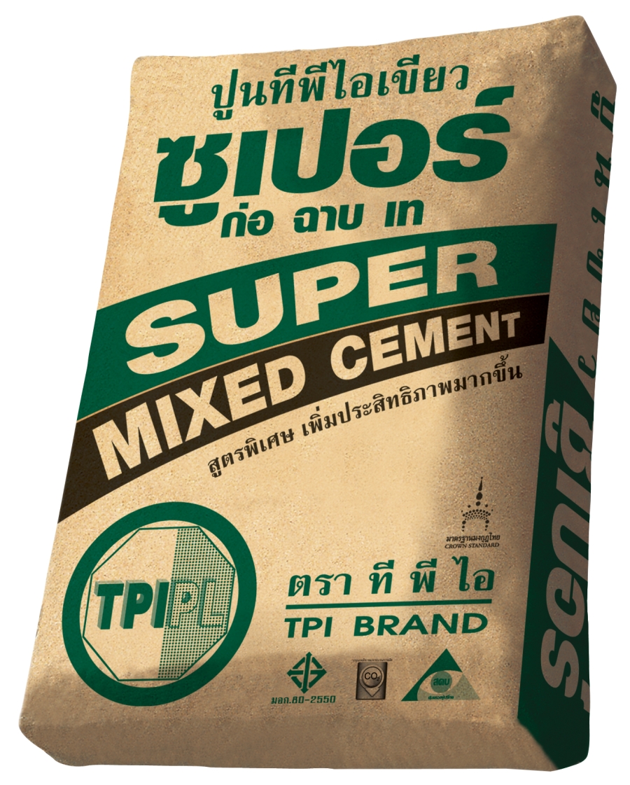ปูนทีพีไอ เขียวซูเปอร์ 40 กก.