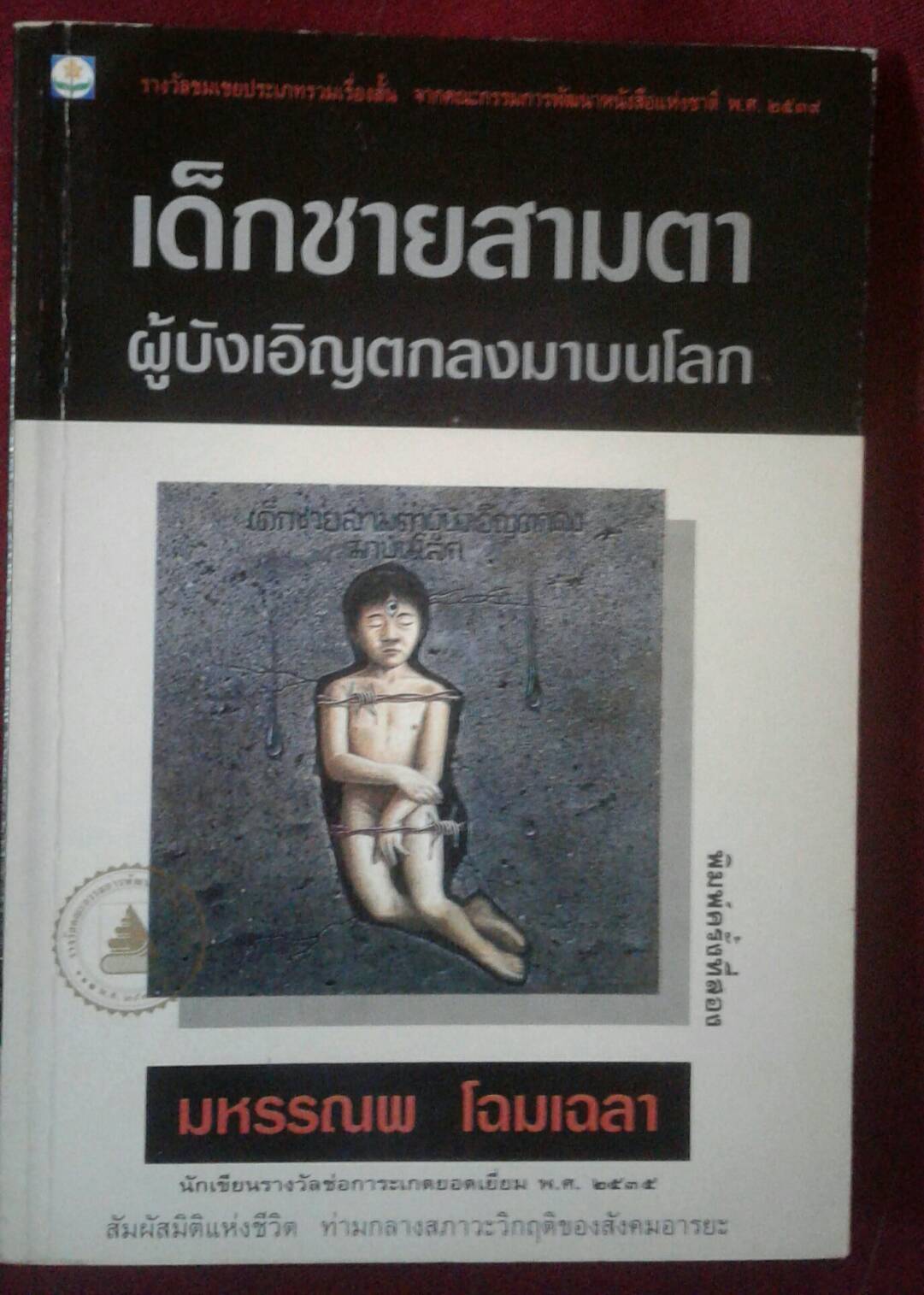 เด็กชายสามตา ผู้บังเอิญตกลงมาบนโลก : มหรรณพ โฉมเฉลา