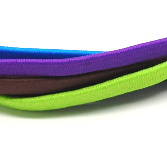 ยางรัดผม/คาดผมรับเบอร์ ขนาด 18cm(7-1/8") แพ็ค 6 อัน