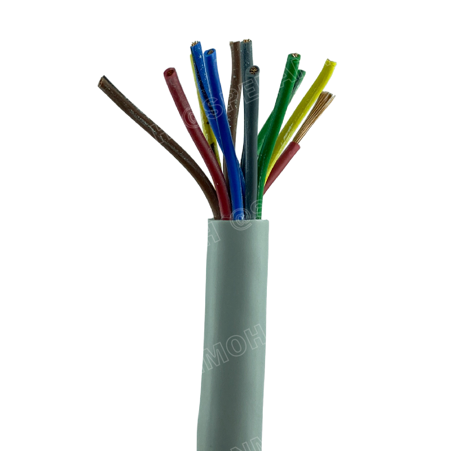 [ 100 เมตร ] SJK 12C x 1.0 Sq.mm. สายมัลติคอร์ 12 คอร์ Multicore Cable สาย AV Control Cable SJK สาย คอนโทรล 1.0 sq.mm. Multi Core Cable 1.0 mm² Control Signal Power Control Cable Control Wire สายคอนโทรล สายมัลติคอ สายสัญญาณ สายคอนโทรล เบอร์ 1.0 มม²