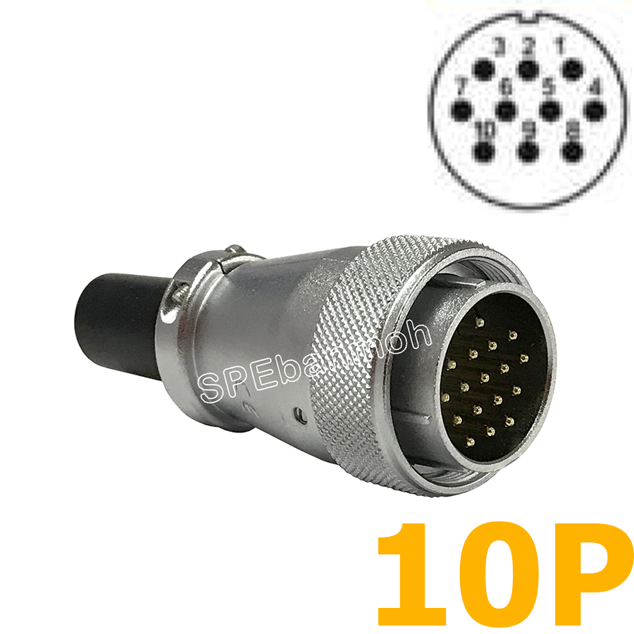 WS28-TQM-10 ปลั๊กเหล็ก Metal Connector Aviation Plug Weipu Connector WS28 ปลั๊กเหล็ก 28มิล 28mm Metal Connector ปลั๊กเหล็ก Male Female Connectors Socket Aviation Plug คอนเนคเตอร์เหล็ก คอนเนคเตอร์ตัวผู้ตัวเมีย ขั้วไฟฟ้าเเบบเหล็ก