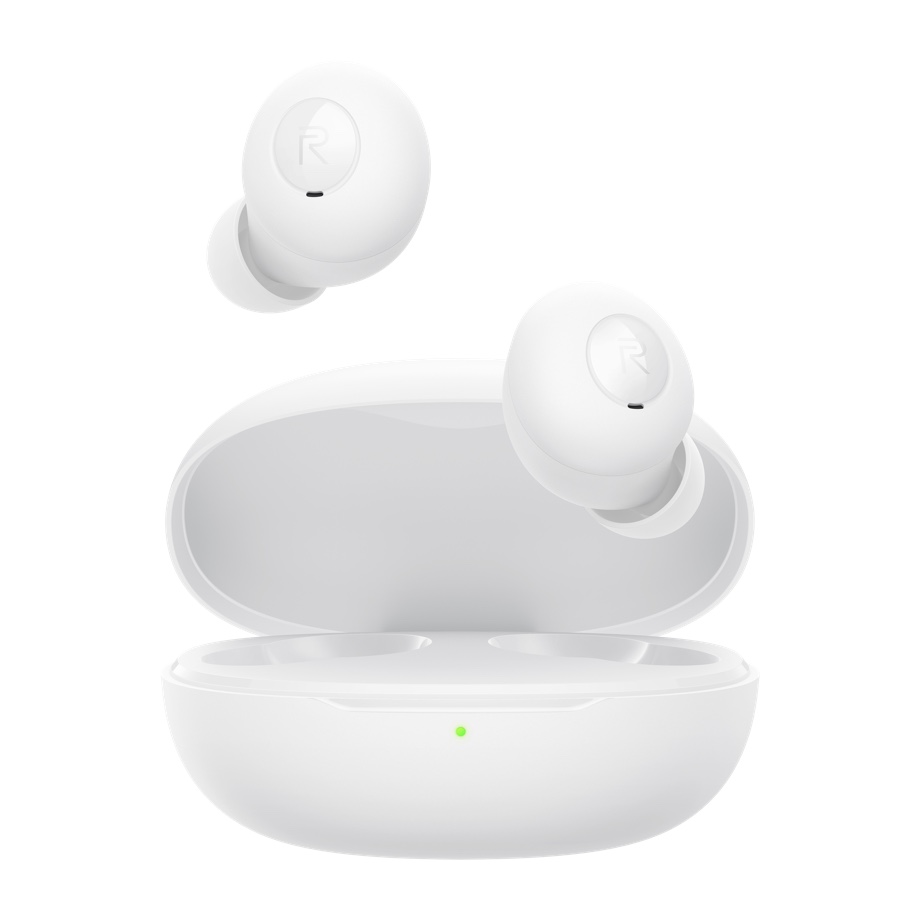 หูฟังบลูทูธ Realme RMA215 Buds Q (White) " รับประกัน 1 ปี "