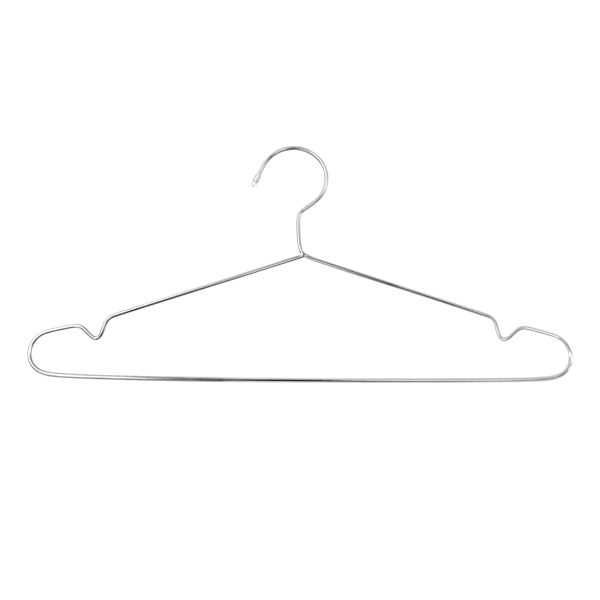 QLine ไม้แขวนเสื้อสเตนเลส 40 ซม (10 ชิ้น/แพ็ค) MS-501/1