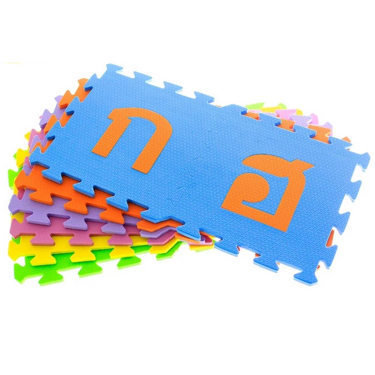 โฟมยาง แผ่นโฟม ASTA ชุดพยัญชนะไทย ก-ฮ (44 ชิ้น) / อังกฤษ A-Z (26 ชิ้น) ขนาด 30x30 ซม.