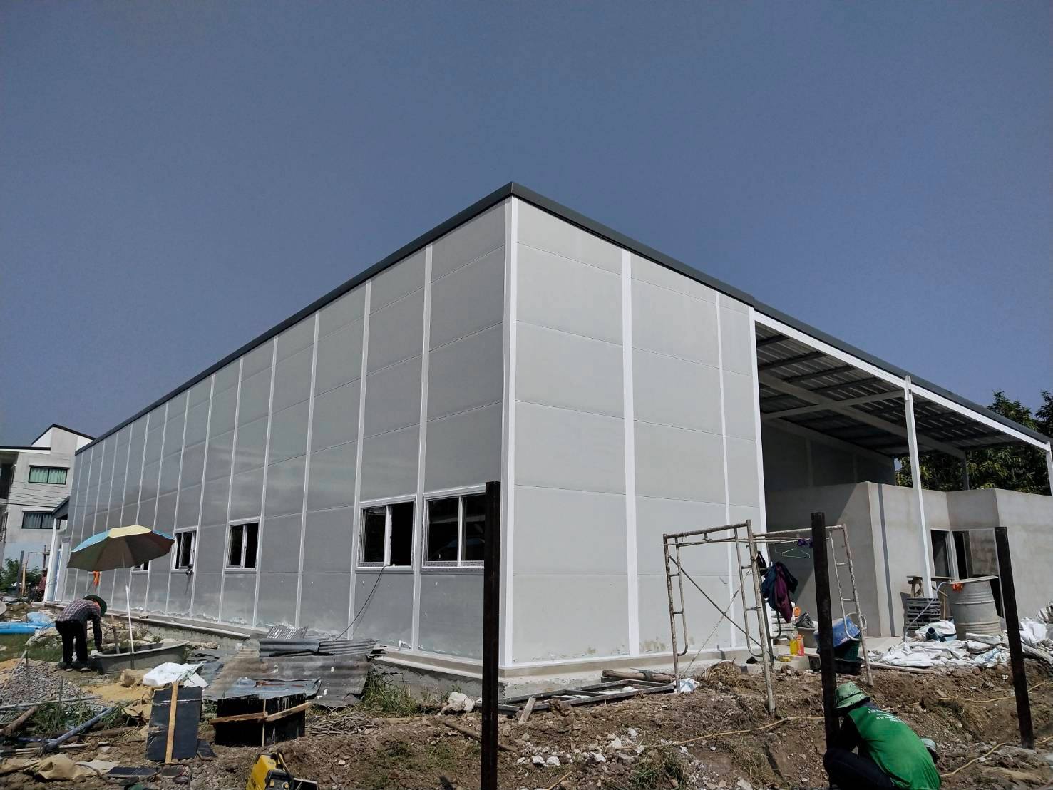 โกดังสำเร็จรูป HW-C 15x28x4.5m.epsโฟม