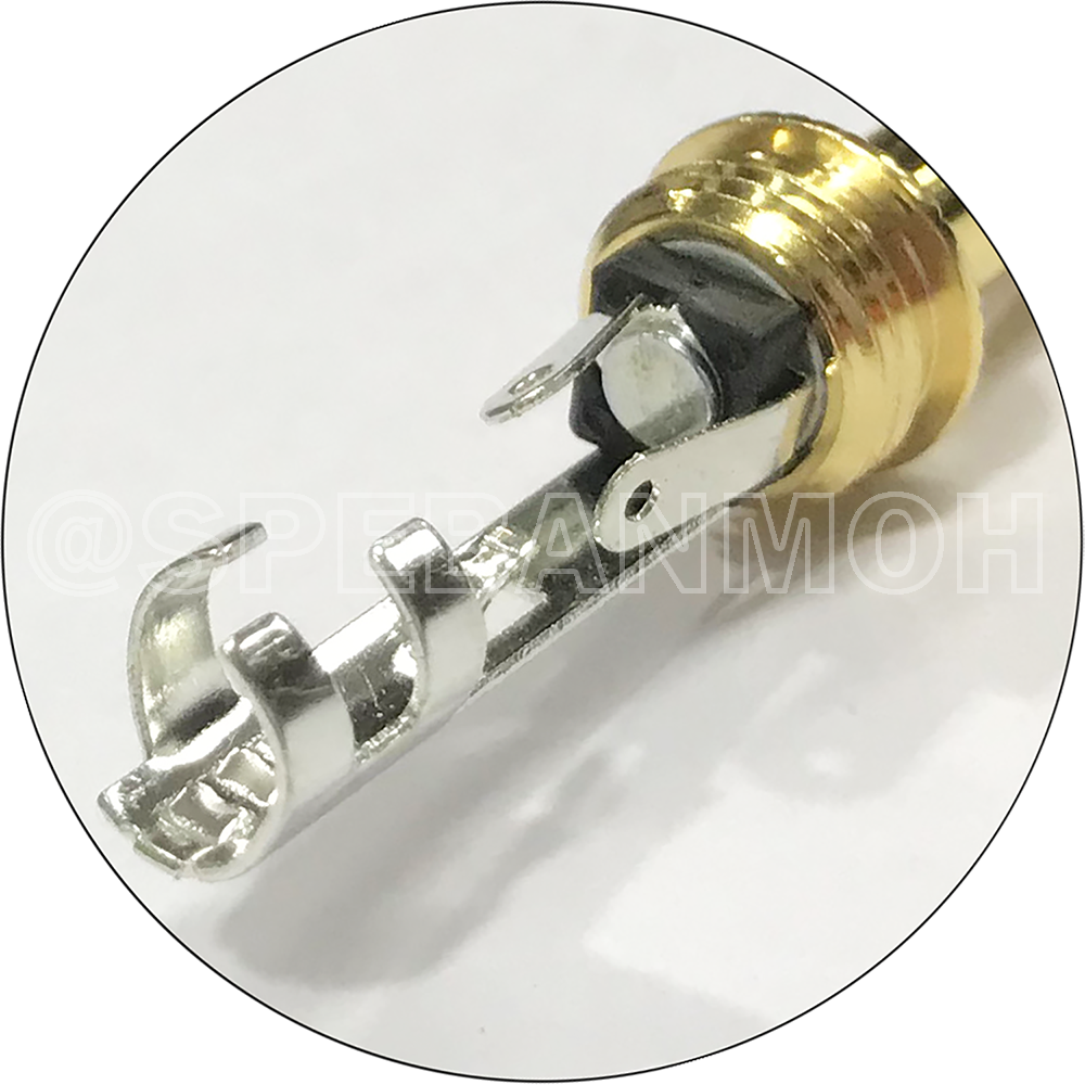 ACPS-GB ปลั๊กไมค์ สเตอริโอ Amphenol Stereo Phone Plug 1/4''(6.35mm) ปลั๊กไมค์ 1-4” แอมฟินอล