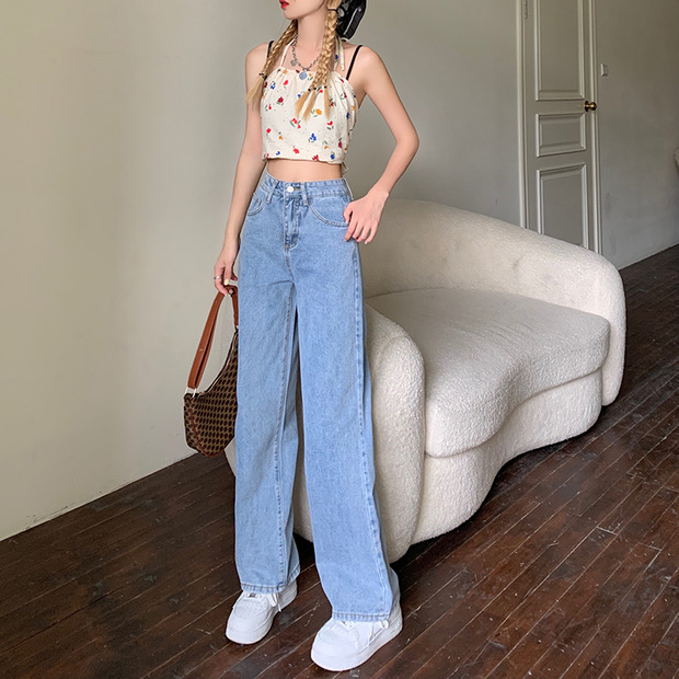 กางเกงยีนส์เดนิม VINTAGE DENIM DM002