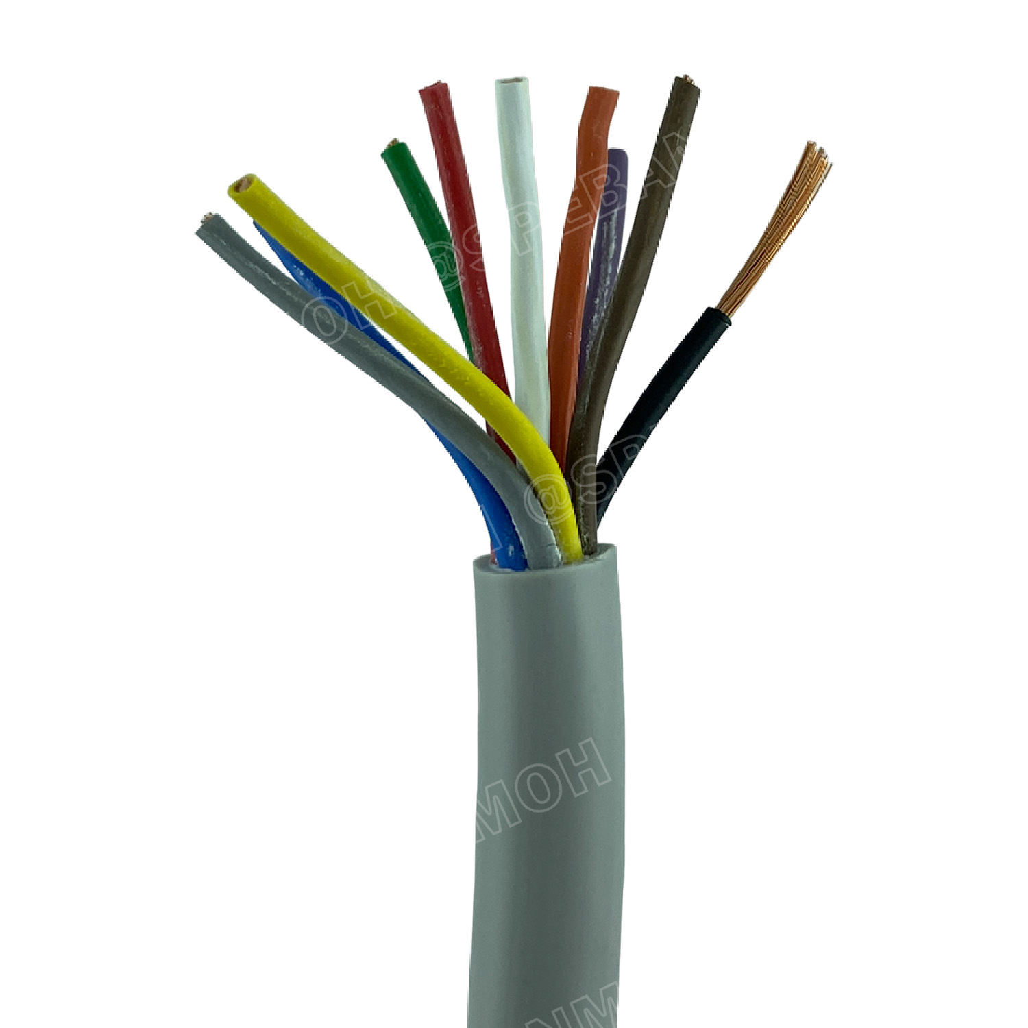 [ 100 เมตร ] SJK 10C x 1.0 Sq.mm. สายมัลติคอร์ 10 คอร์ Multicore Cable สาย AV Control Cable SJK สาย คอนโทรล 1.0 sq.mm. Multi Core Cable 1.0 mm² Control Signal Power Control Cable Control Wire สายคอนโทรล สายมัลติคอ สายสัญญาณ สายคอนโทรล เบอร์ 1.0 มม²