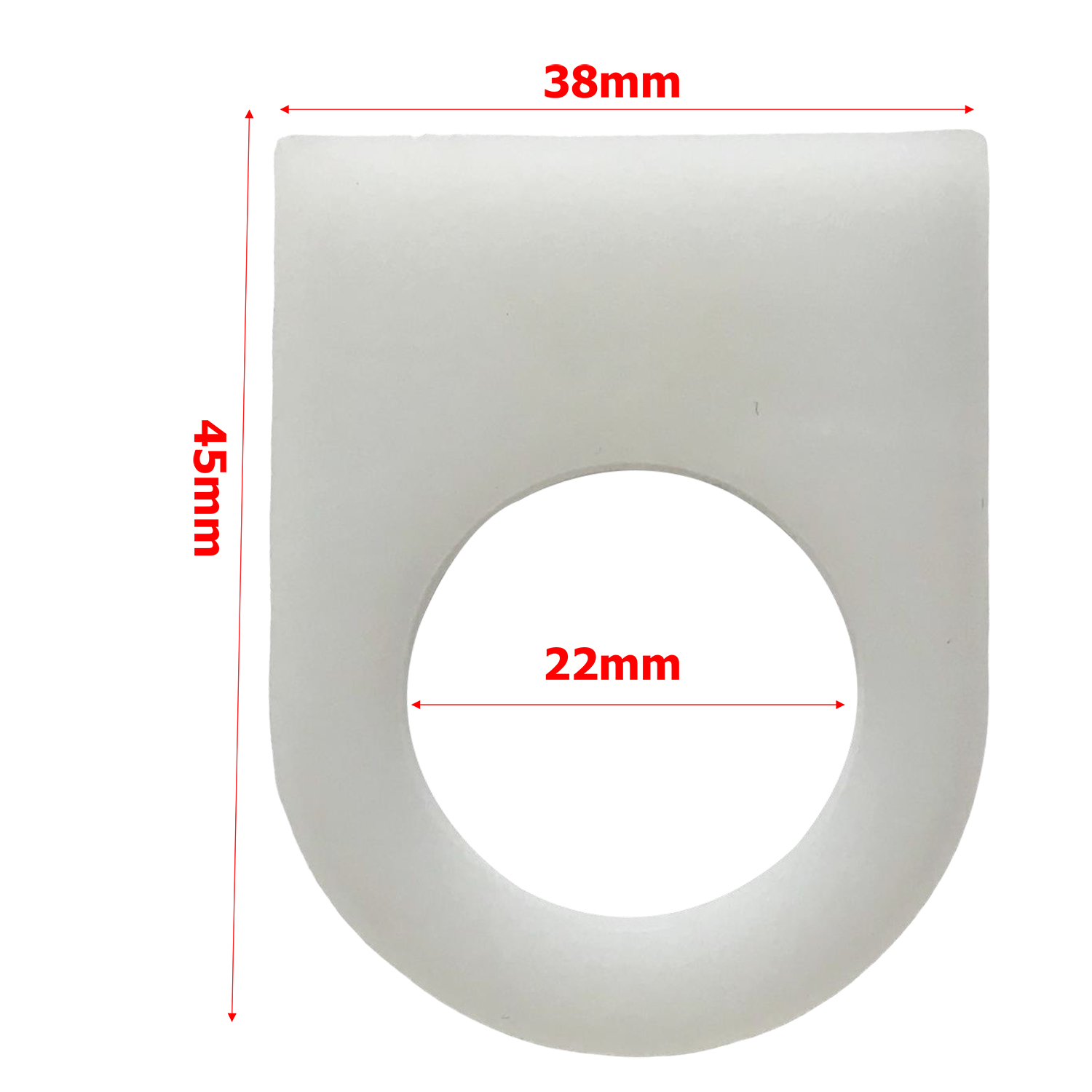 [ 1 ชิ้น ] ป้ายเนมเพลท NAME PLATE 22mm , 25mm ติดหน้าตู้คอนโทรลพื้นสีขาว ป้ายชื่อสำหรับตู้สวิทช์บอร์ด ขนาดรูเจาะ 22มิล , 25มิล แผ่นเนมเพลทอะคริลิค เนมเพลทตู้ไฟ แผ่นป้ายติดตู้คอนโทรล เนมเพลท ติดหน้าตู้คอนโทรล อะคริลิคพื้นขาว อักษรดำ ป้าย