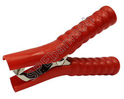 ปากคีบ สีดำ-แดง (Alligator Clip) AL-023