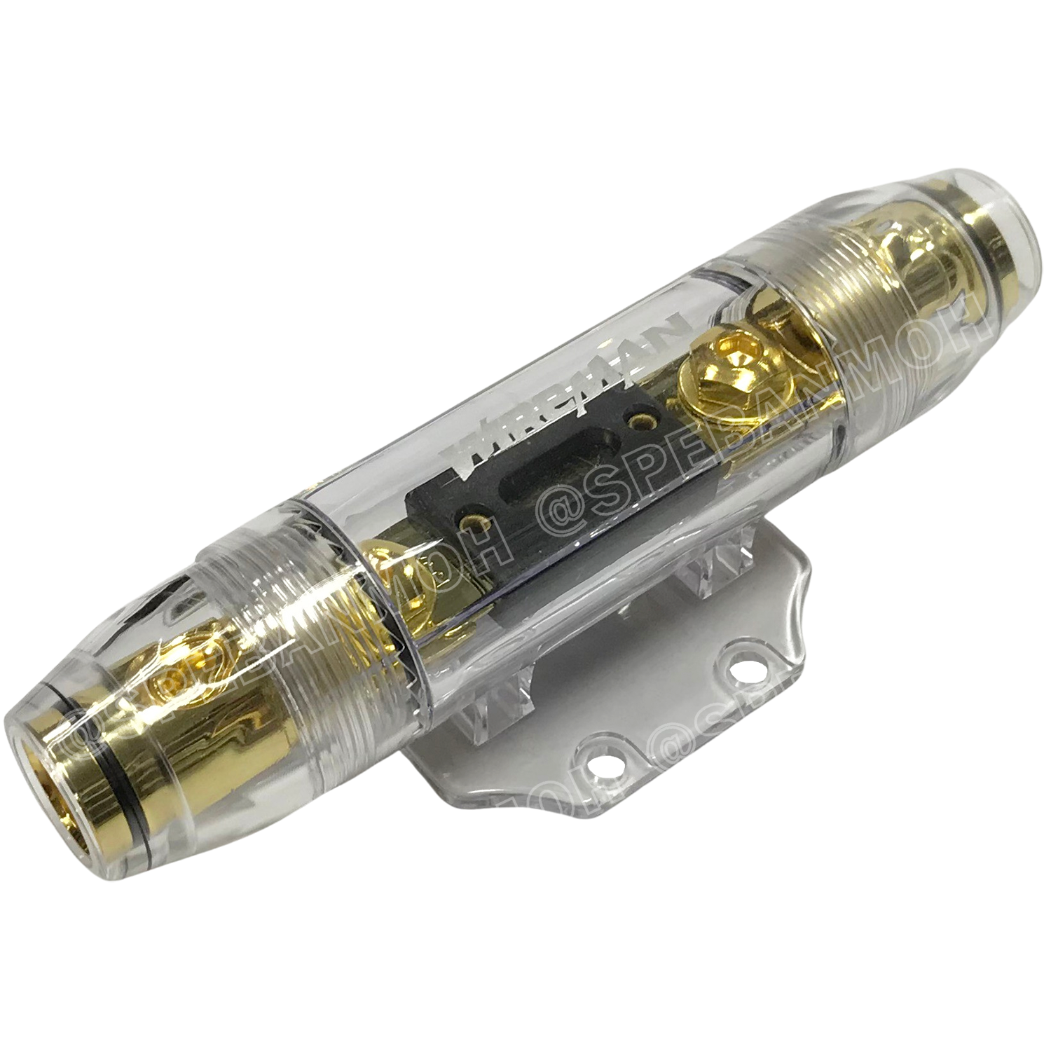 WM-861 กระบอกฟิวส์รถยนต์ Wireman เข้า 1 ออก 1 Wireman Auto Fuse WM816 ฟิวส์รถยนต์ เครื่องเสียงรถยนต์ กระบอก กระบอกฟิวส์รถยนต์ กระบอกฟิวส์เครื่องเสียง กระบอกฟิวส์ รถยนต์ WIREMAN ฟิวเพาเวอร์เสียงกลาง ฟิวส์ซับบ๊อก ฟิวส์เครื่องเสียง ฟิวส์รถยนต์