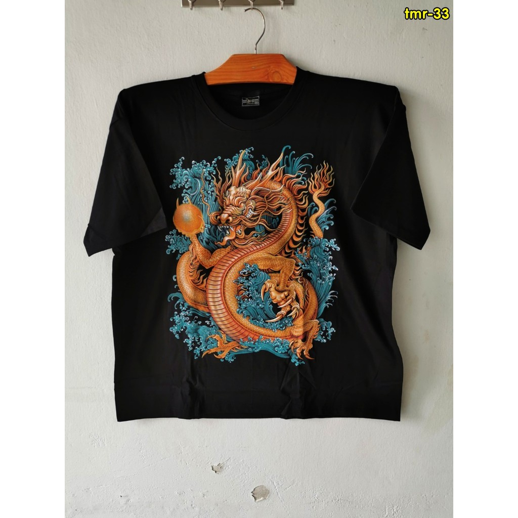 ไซต์ใหญ่ 2-6XL เสื้อยืดคนอ้วน ผู้ชาย คอกลม แขนสั้น สกรีนลาย(31-37)