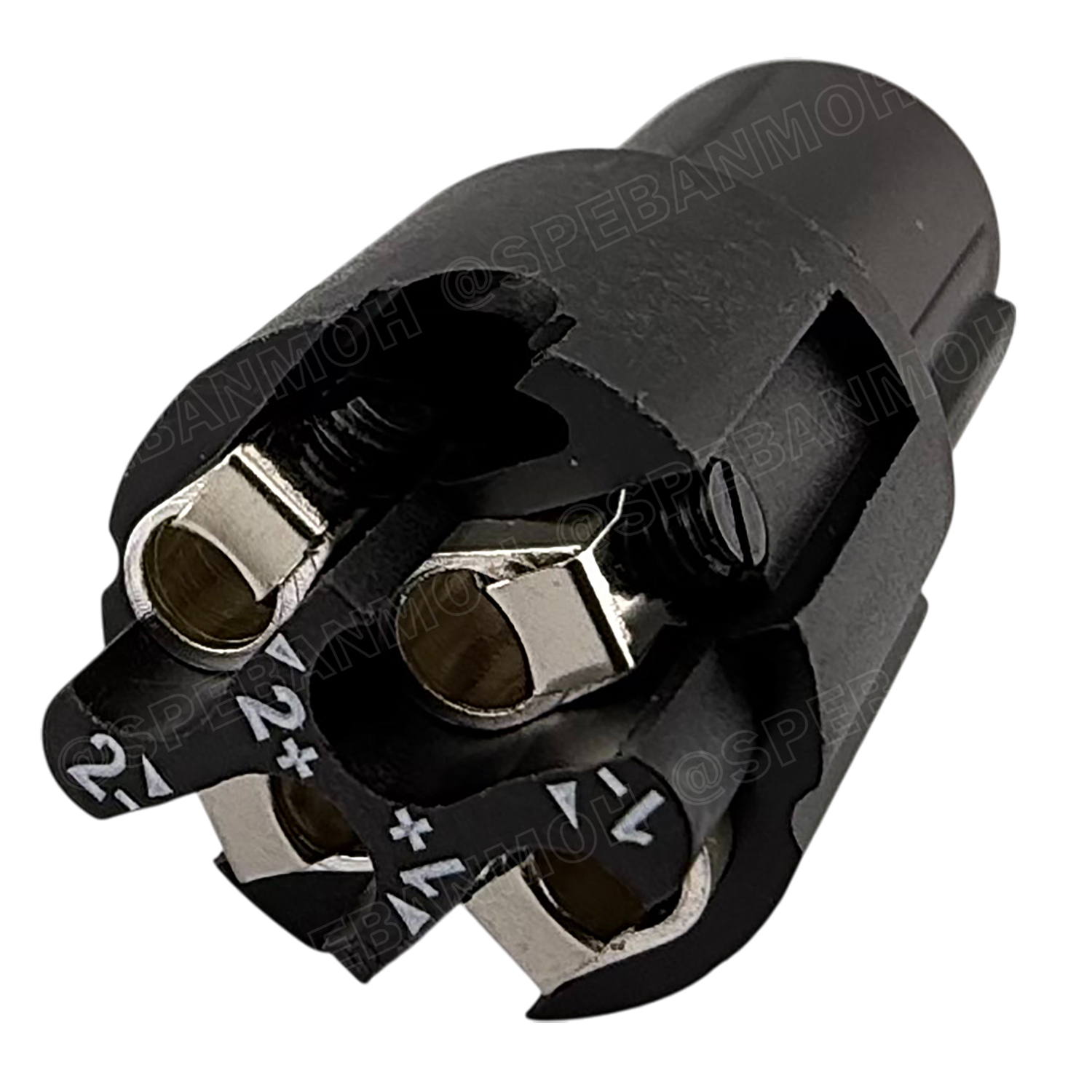 [ 1 ชิ้น ] SP-4-F สเป็คคอน Amphenol แอมฟีนอล 4โพล SP Loudspeaker, 4 Pole คอนเน็คเตอร์ลำโพง Blue Sleeve Cable Connect หัวแจ็คลำโพง SP4F SPEAKON Amphenol Jack ปลั๊กสเปคคอน ขั้วลำโพง สเปคคอนตัวผู้ สเปคคอนตู้ลำโพง หัวคอนเนคเตอร์ SPEAKON สเปกคอนตัวผู้ สำหรับสา