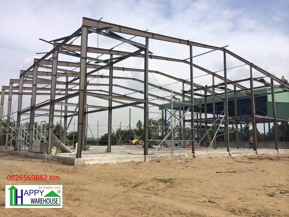โกดังสำเร็จรูปHW-H 30x30x8m