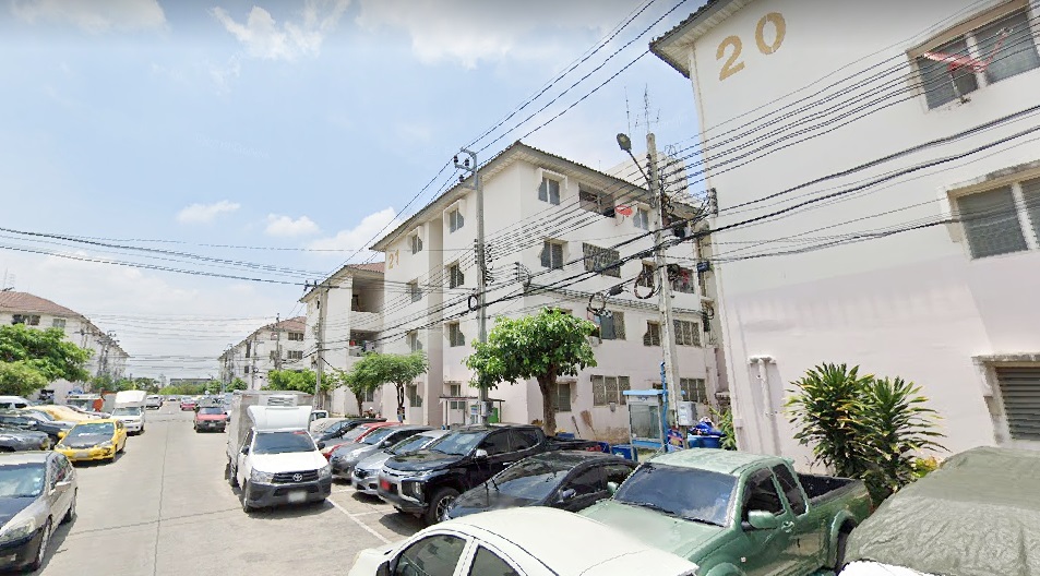 ขายคอนโด เอื้ออาทร ร่มเกล้า 2 ถนนเคหะร่มเกล้า ลาดกระบัง ใกล้ตลาด 05481