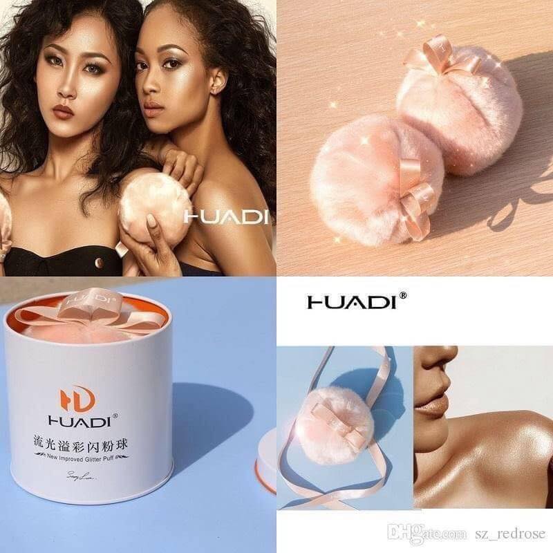 Huadi Glitter Puff พัฟตบตัววิ้ง