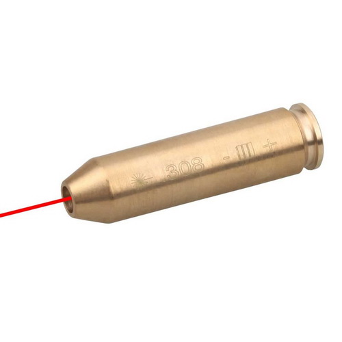 Vector Optics เลเซอร์ .308 ใช้สำหรับตั้งศูนย์ .308 Red Laser Bore Sight Brass