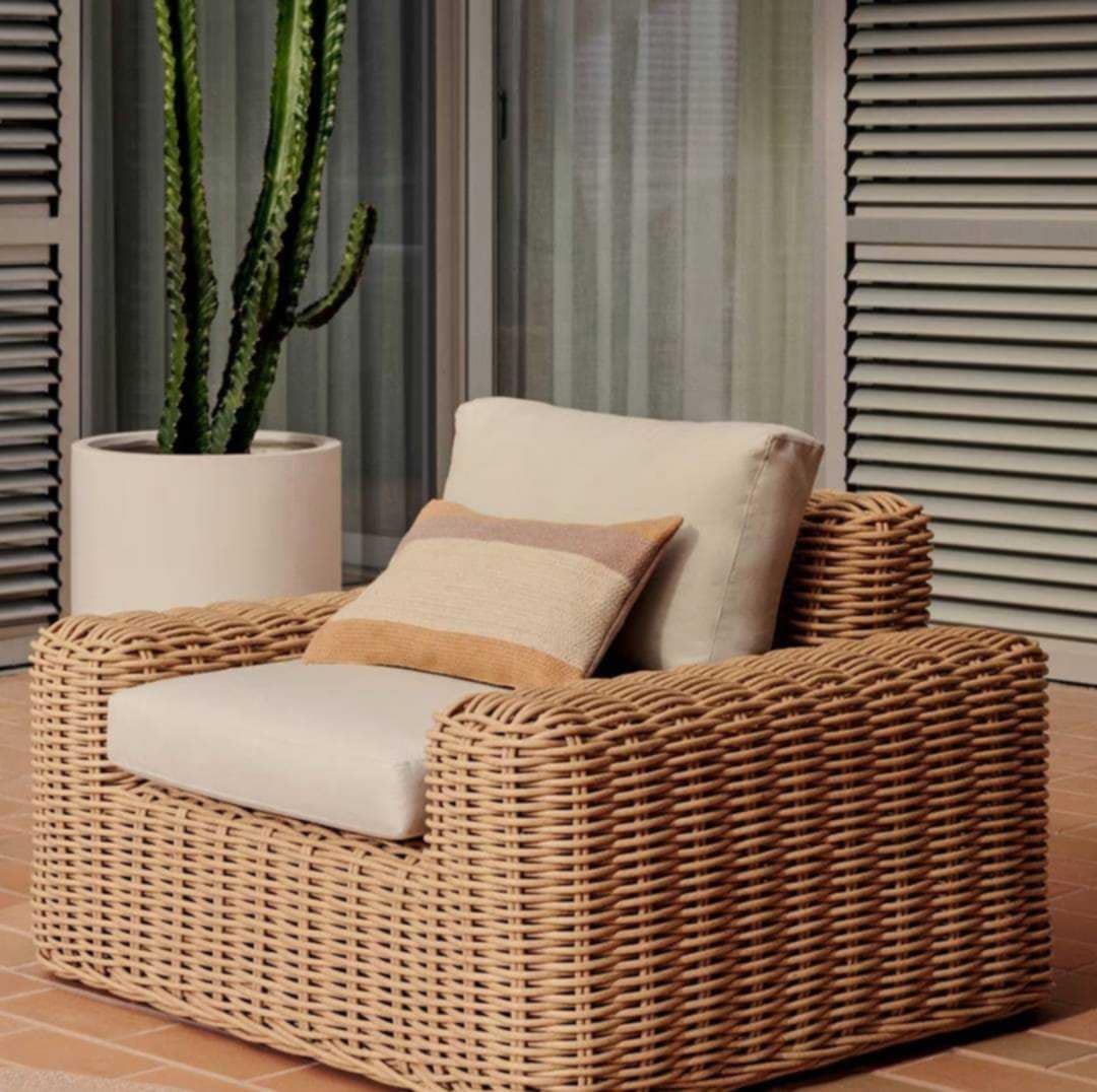 Rattan Minimal Sofa set (สำหรับ 3-4 ที่นั่ง)