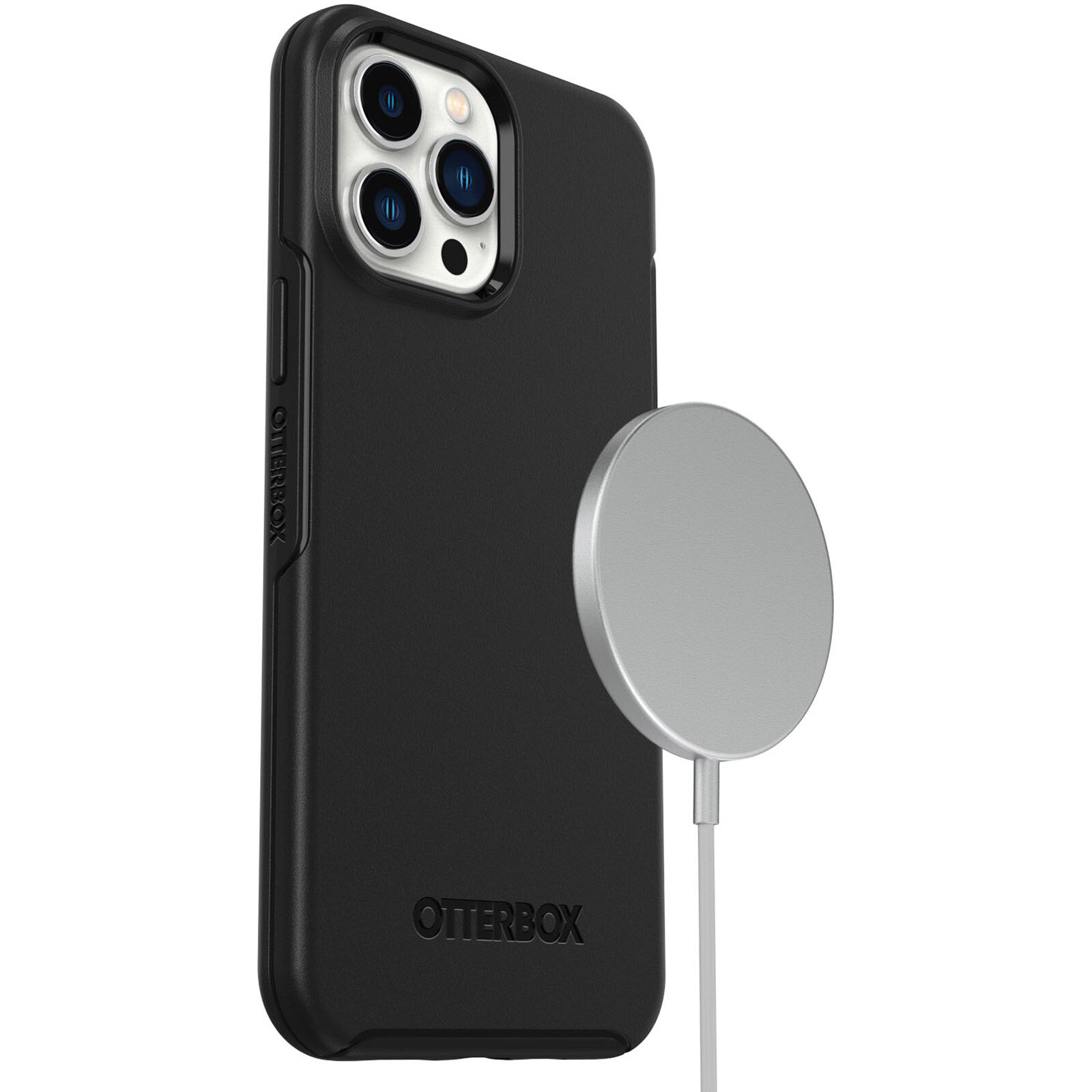 OtterBOX Symmetry Series+ Antimicrobial iPhone 13 Pro Max and iPhone 12 Pro Max Case with MagSafe เคสกันกระแทก ดีไซน์เรียบหรู มาพร้อมแม่เหล็ก MagSafe ในตัว รับประกันสินค้า 1 ปี