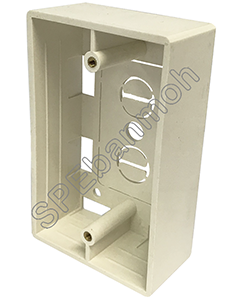 BOX-386 บ๊อกลอย สำหรับเพลท RJ45