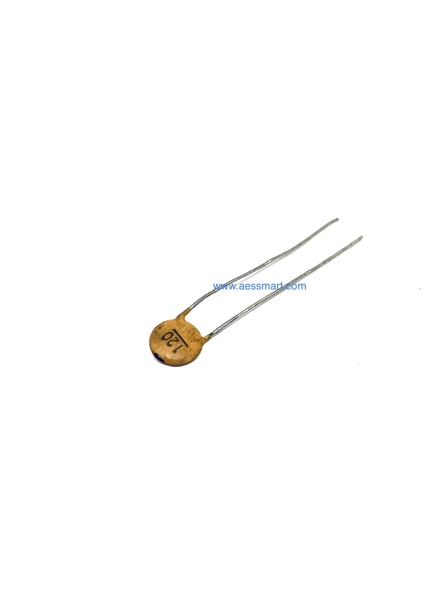 T121KCHE062L : 120pF/50V,Ceramic Disc Capacitor