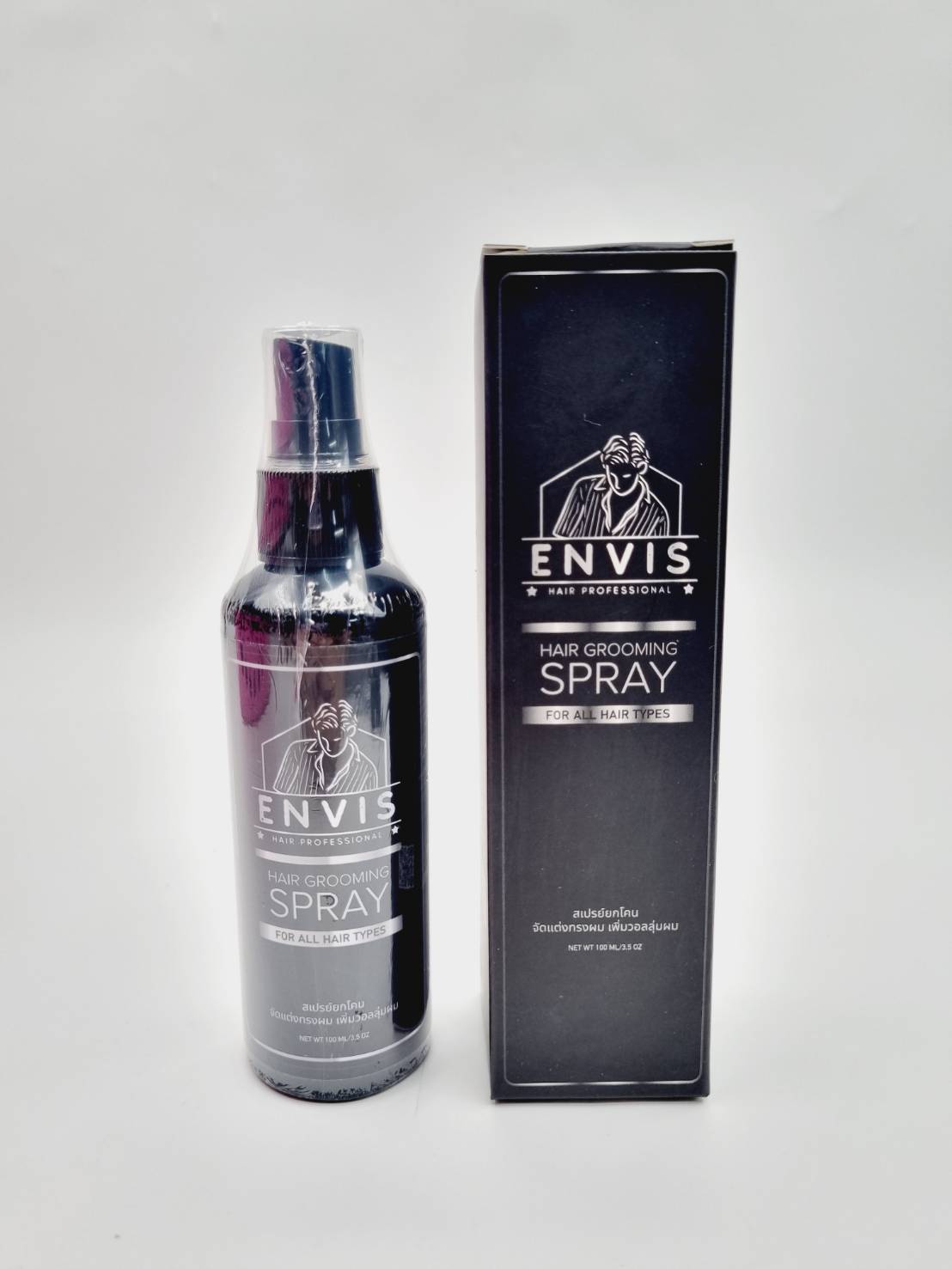 Envis Hair Grooming Spay กรูมมิ่ง สเปรย์ยกโคนผม เพื่อให้ผมอยู่ทรงตลอดทั้งวัน กลิ่นหอม ขนาด 100ML