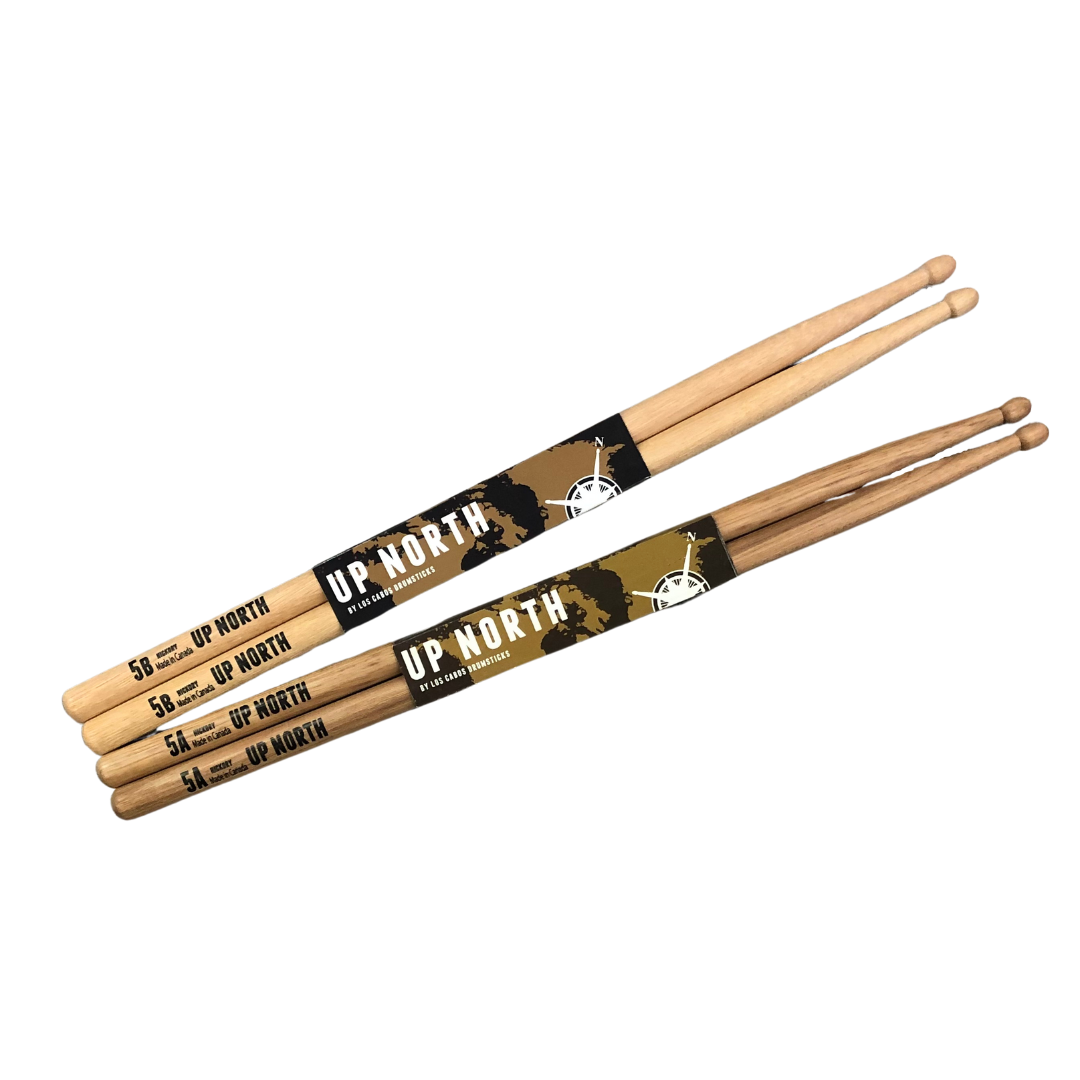 ไม้กลอง LosCabos รุ่น UP-NORTH ชนิดไม้ Hickory ขนาด 5A/5B