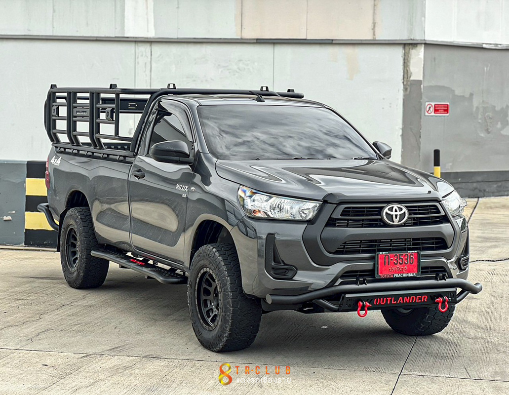 ชุดแต่งรอบคันกันชนเหล็ก REVO 2020+ ตัวสูง หัวเดี่ยว