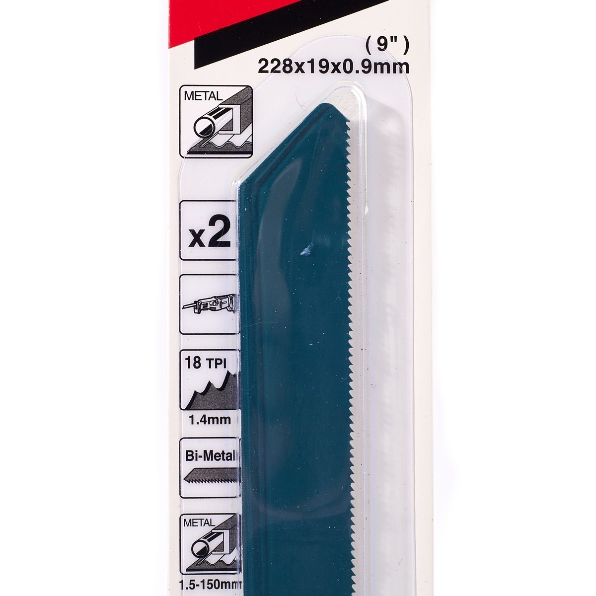 MAKITA D-51661 ใบเลื่อยชัก 18ฟัน ยาว225 มม. BIM