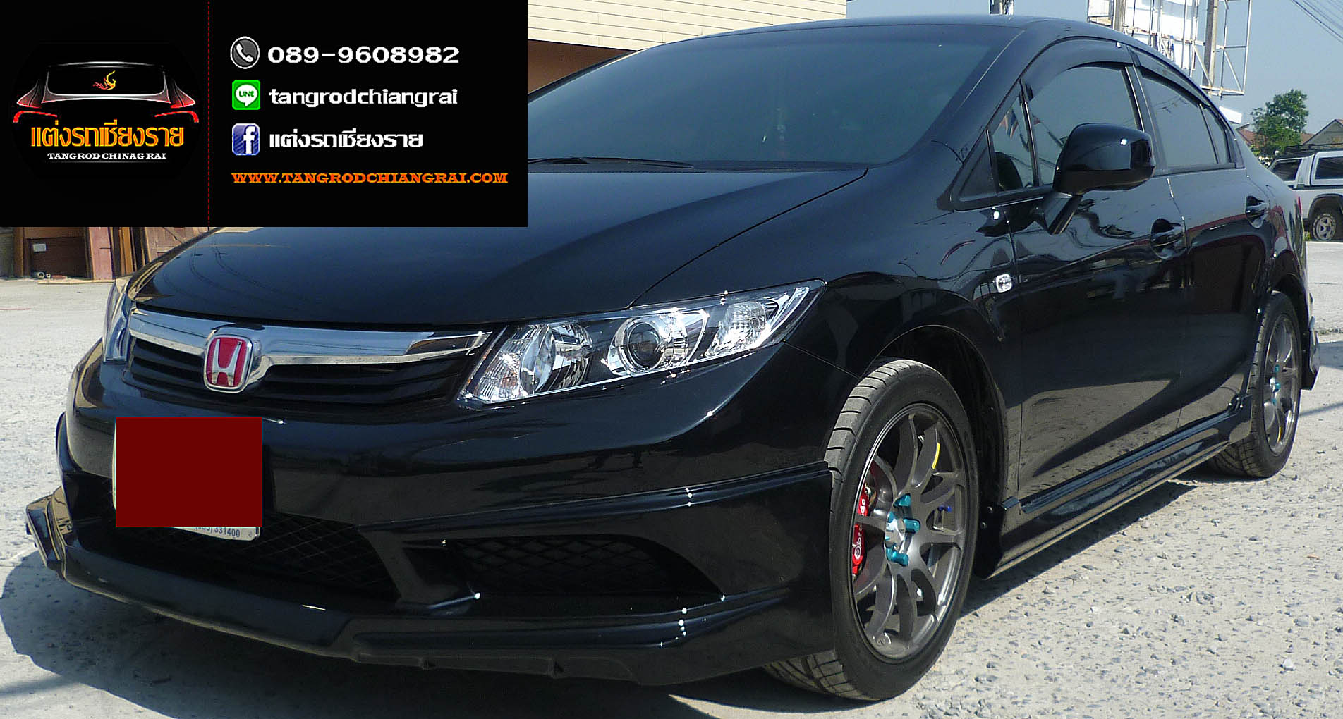 ชุดแต่ง Mugen V1 CIVIC 2012
