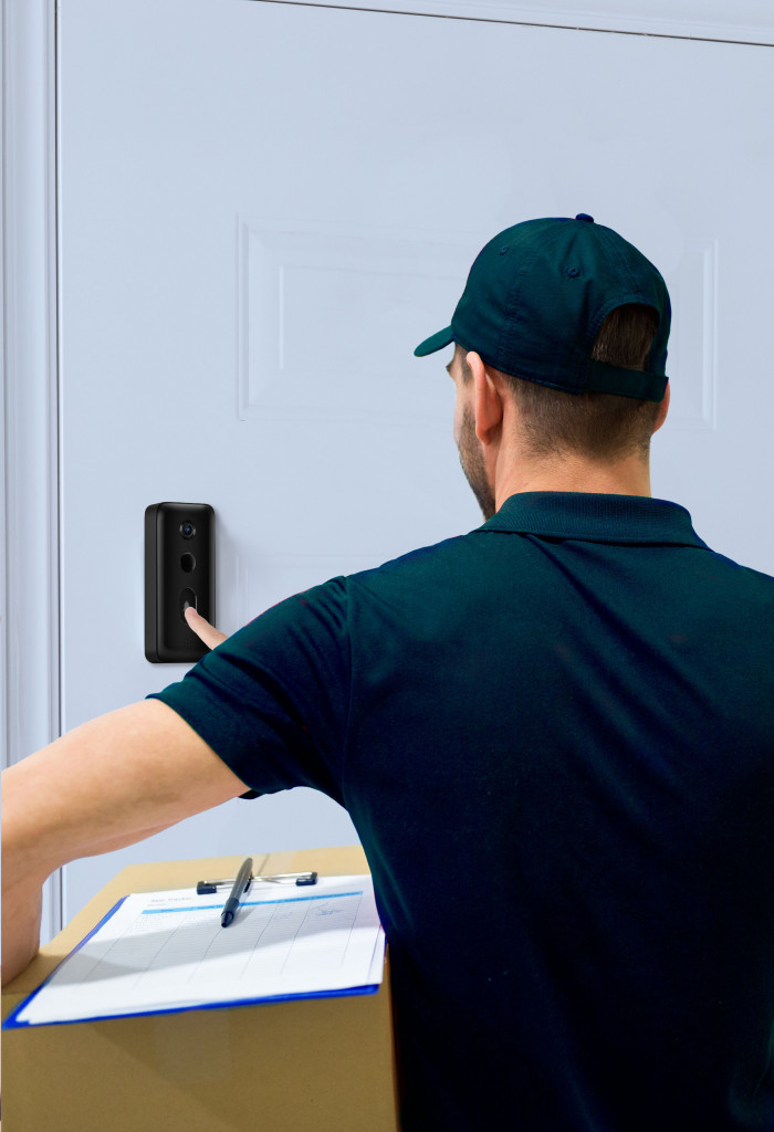 Xiaomi Smart Doorbell 3 กริ่งประตูอัจฉริยะ ความคมชัดระดับ 2K พร้อมมุมกล้องกว้าง 180 องศา สินค้ารับประกัน 1 ปี