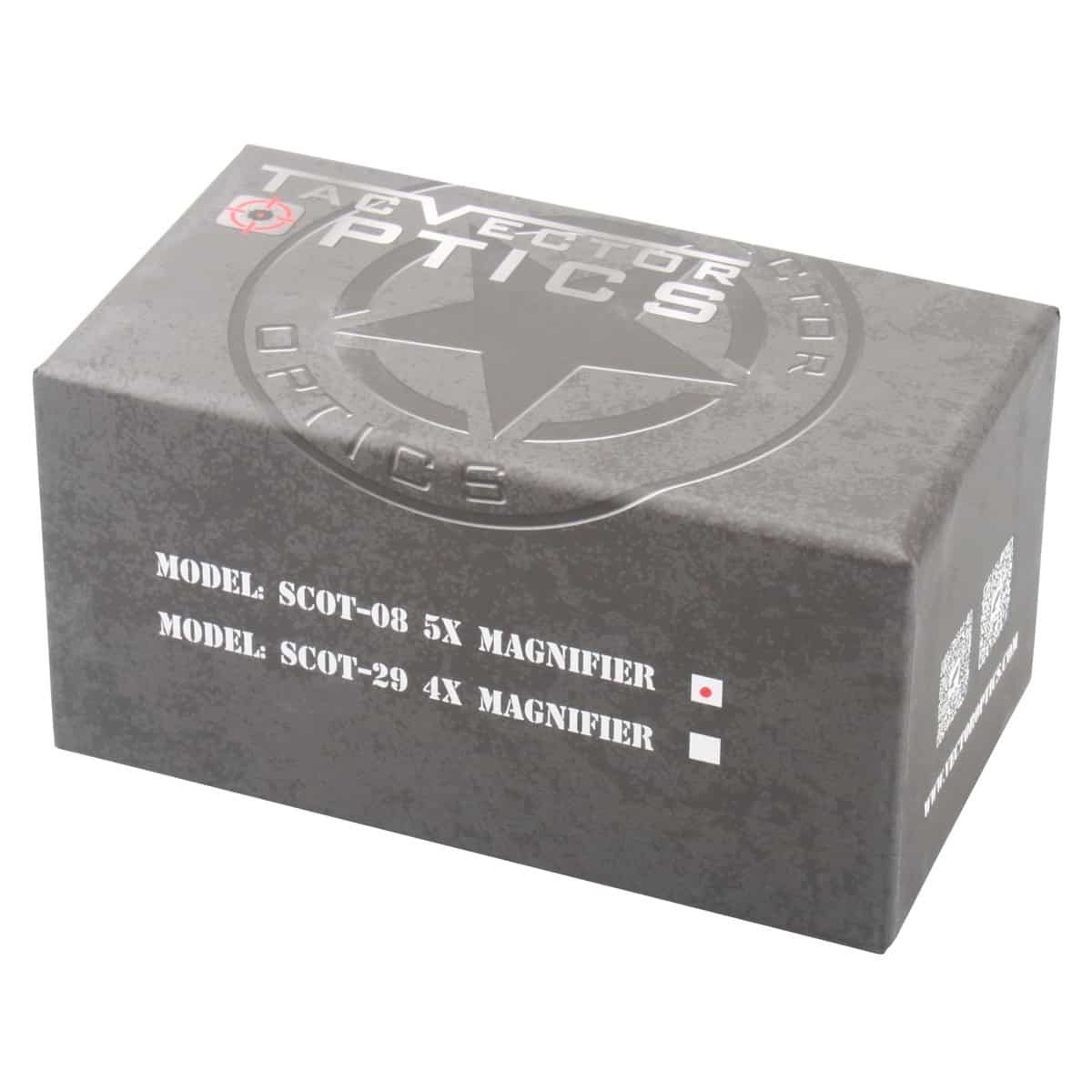 Vector Optics เลนส์ขยาย 5 เท่า Rubber Armored Adjustable 5X Magnifier