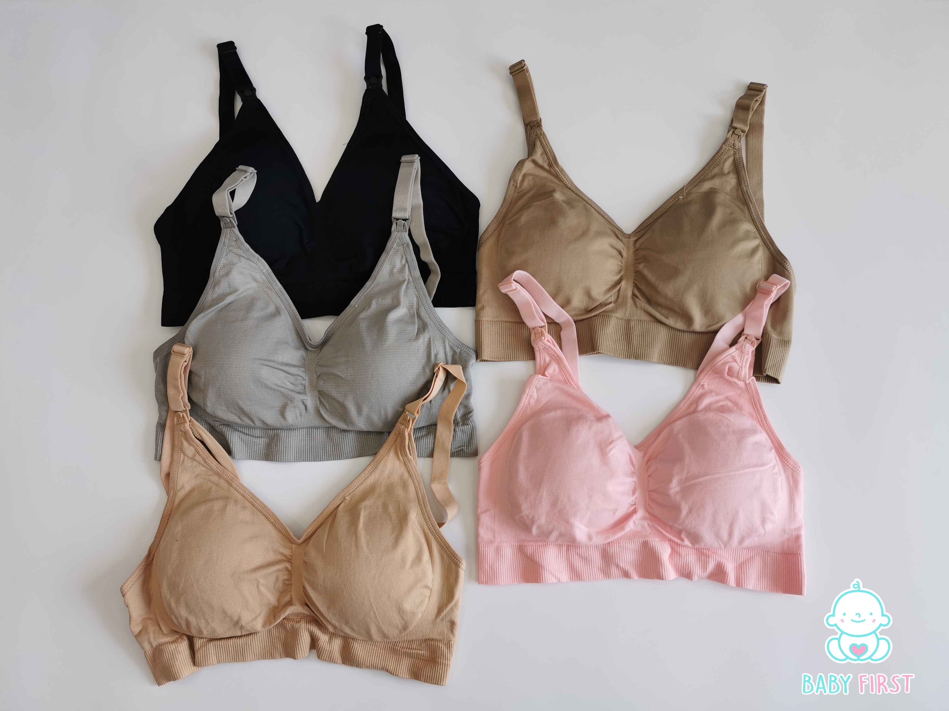 เสื้อในให้นมทรงสปอร์ตบรา Freesize